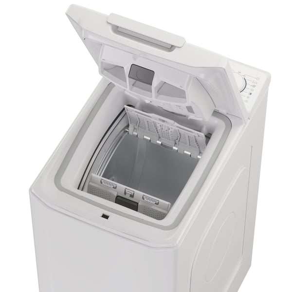 Candy TCA483D2-S vaskemaskine Top-indlæsning 8 kg 1400 rpm Hvid