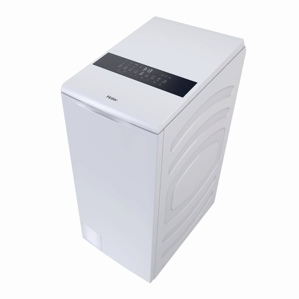 Haier HW90-BPD13386U-S vaskemaskine Top-indlæsning 9 kg 1300 rpm Hvid