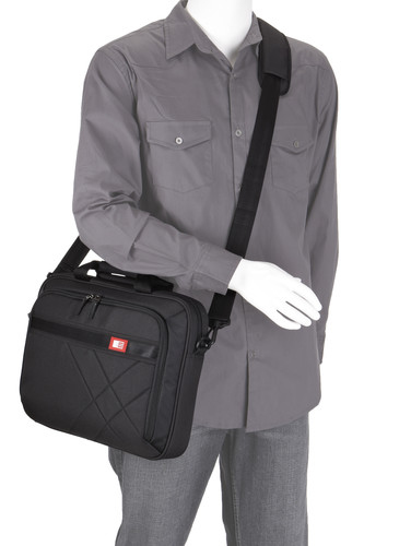 Case Logic DLC-115 Black 39,6 cm (15.6") Brevtaske Sort