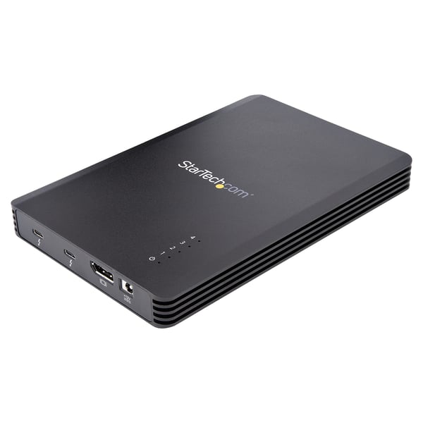 StarTech.com 4-paikkainen Thunderbolt 3 NVMe -kotelo, M.2 NVMe -SSD-levyille, 1x DisplayPort Vid