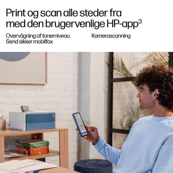 HP LaserJet Pro 4007dn Sort og hvid Printer, Kun ethernet