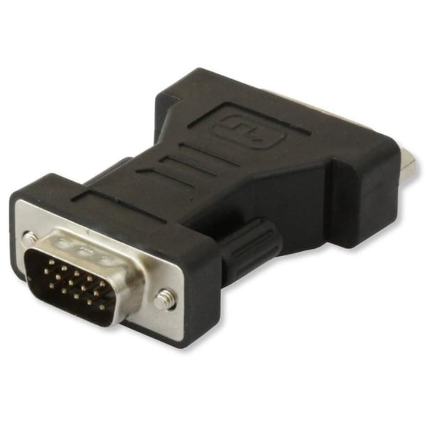 Techly DVI - VGA F/M DVI-I Sort