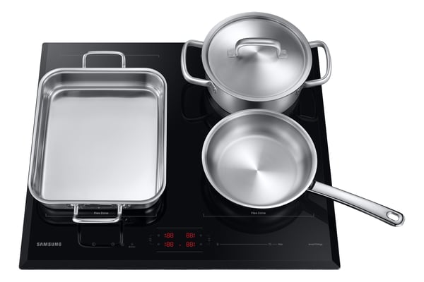 Samsung NZ64B5066KK Sort Indbygget 60 cm Zone induktionskogeplade 4 zone(s)