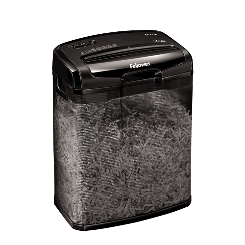 Fellowes M-7Cm papirmakulator Delvist makulering Sort