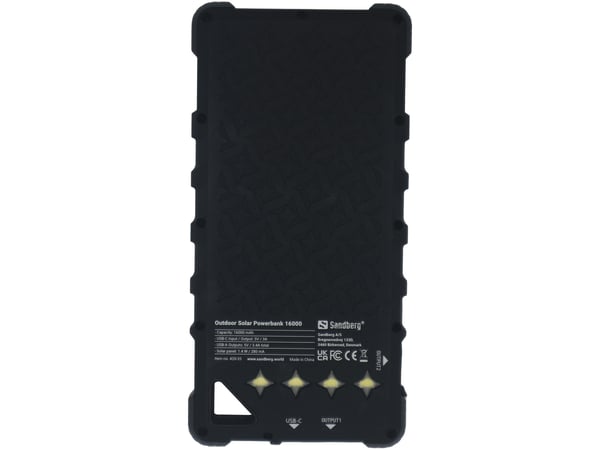Sandberg Outdoor Solar Powerbank 16000