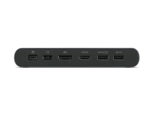 Lenovo USB-C Universal Business Dock Kabel 2 x USB 3.2 Gen 2 (3.1 Gen 2) Type-C Grå