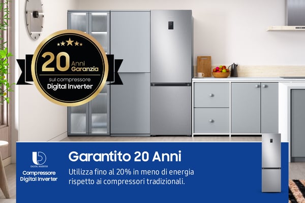 Samsung RB34C675DSA Fritstående Rustfrit stål