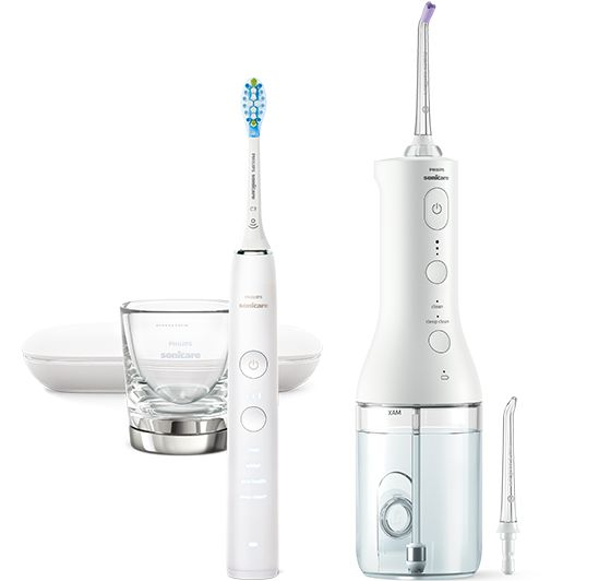 Philips Cordless Power Flosser HX3866/41 DiamondClean 9000