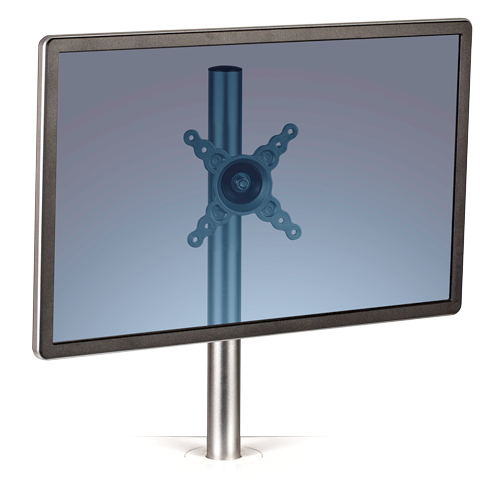 Fellowes 8042801 fäste och ställ till bildskärm 68,6 cm (27") Bord Silver