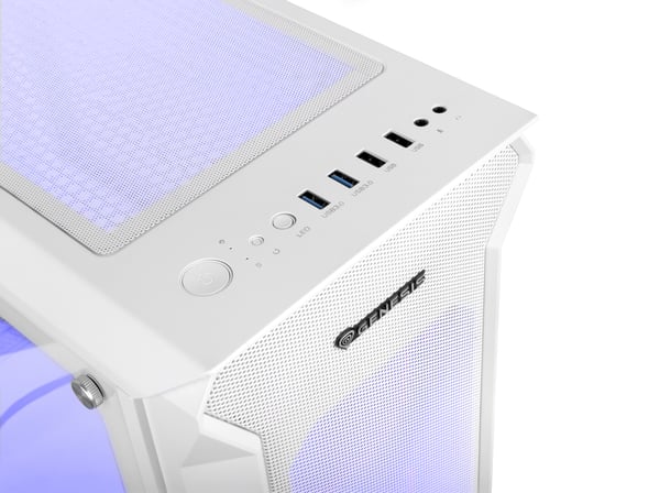 GENESIS Irid 505 ARGB V2 White Midi Tower Vit