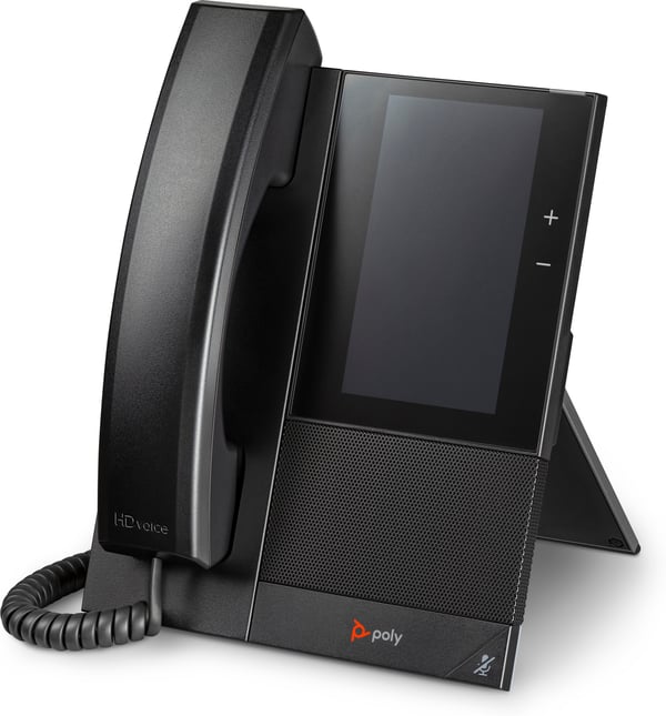 HP Poly CCX 500 Business Media Phone til Microsoft Teams og PoE-aktiveret