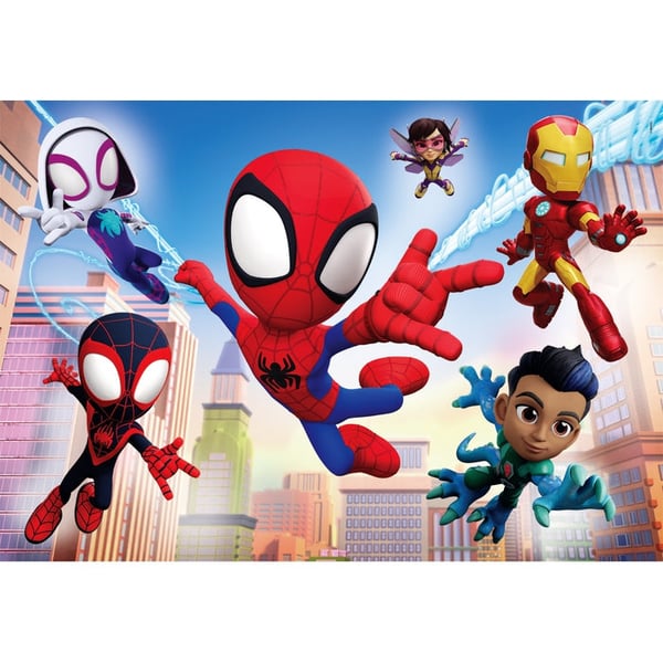 Clementoni Spidey & His Amazing Friends Puslespil 60 stk Tegneserier