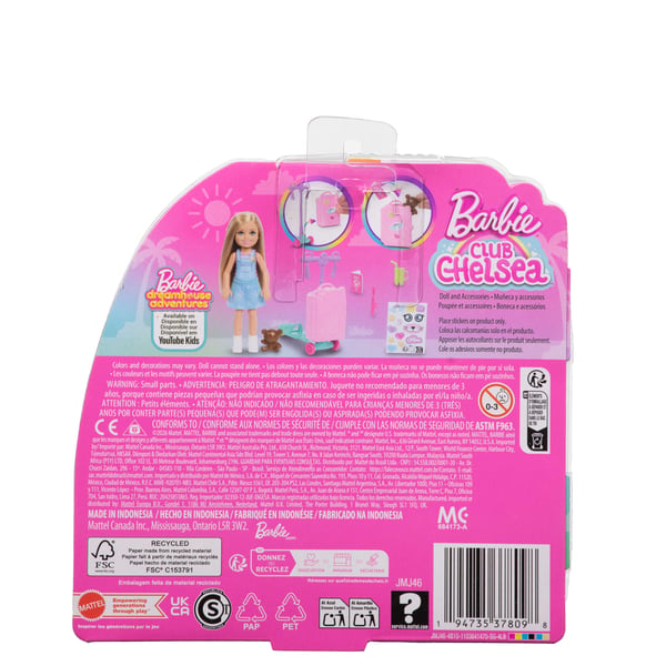 Barbie CLUB CHELSEA Doll & Accessories