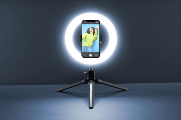 Tech Pop 8018080401534 Selfie-lys Sort