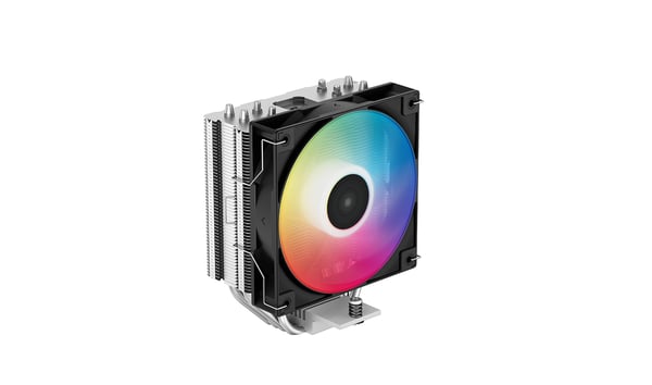 DeepCool AG400 Processor Luftkøler 12 cm Sort, Stål