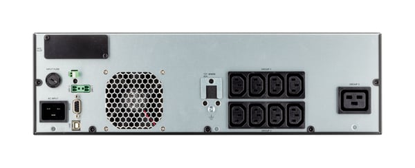 Legrand Daker DK+ UPS DAKER DK PLUS 2000VA UPS-virtalähde Taajuuden kaksoismuunnos (verkossa) 2 kVA 1800 W 6 AC-pistorasia(a)
