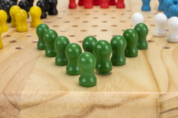 Tactic Sterhalma - Chinese Checkers Hout Brætspil Strategi