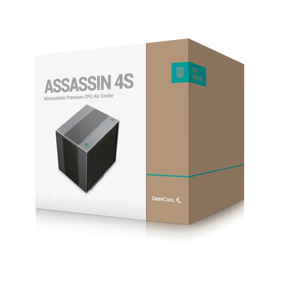 DeepCool ASSASSIN 4S Processor Luftkylare 14 cm Svart 1 styck