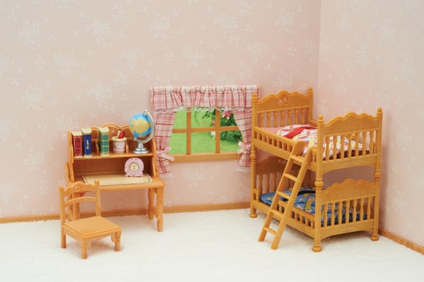 Sylvanian Families Barnkammare med våningssäng