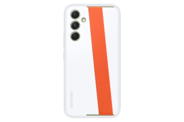 Samsung EF-XA546 mobiltelefon etui 16,3 cm (6.4") Cover Orange, Hvid