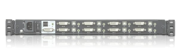 ATEN CL6708MW rack 43,9 cm (17.3") Svart 1U