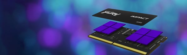 Kingston Technology FURY Impact hukommelsesmodul 64 GB 2 x 32 GB DDR5 5600 MHz (KF556S40IBK2-64)