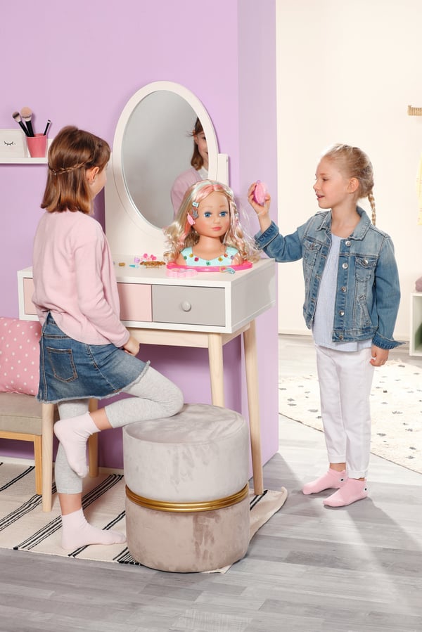 BABY born Sister Styling Head Princess Doll make-up & hair styling set