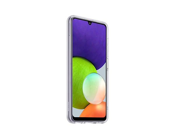 Samsung EF-QA225TTEGEU mobiltelefon etui 16,3 cm (6.4") Cover Transparent
