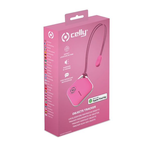 Celly SMARTFINDERPK GPS-spårare och -sökare Spårningsbricka Rosa