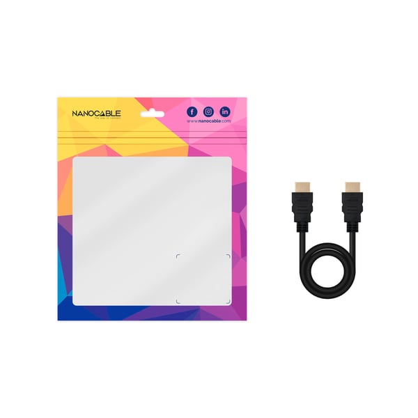 Nanocable 10.15.3807 HDMI-kaapeli 7 m HDMI-tyyppi A (vakio) Musta