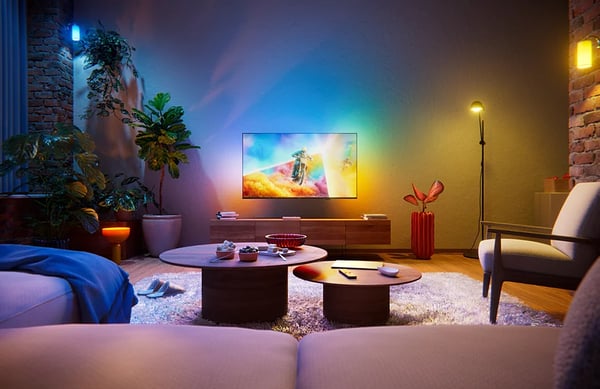 Philips Ambilight 55PQS8501/12 tv 139,7 cm (55") 4K Ultra HD Wi-Fi Musta