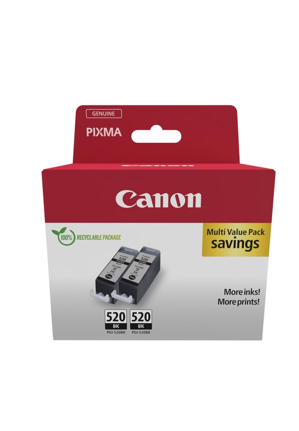 Canon 2932B019 mustekasetti 2 kpl Alkuperäinen Musta