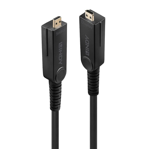 Lindy 38320 HDMI-kabel 10 m HDMI Type D (Micro) Guld