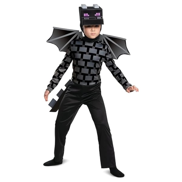 Disguise Minecraft Ender Dragon Smart kostume Barn Hanstik Spil