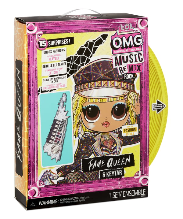 L.O.L. Surprise! OMG Remix Rock- Fame Queen and Keytar