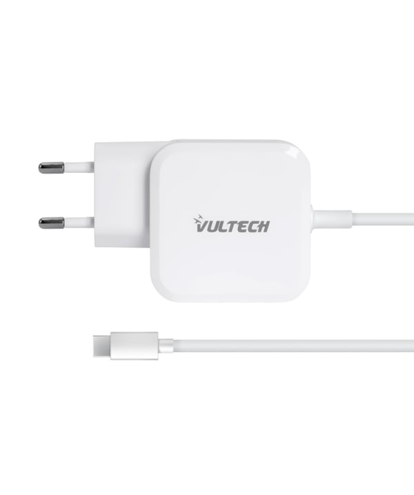 Vultech AU-67WTC mobiililaitteen laturi Universaali Valkoinen AC Pikalataus Sisätila