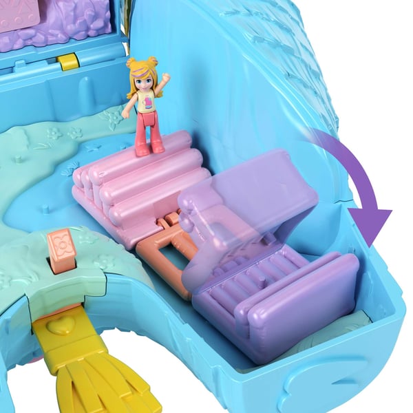 Polly Pocket PAJAMA PARTY LLAMA PARTY Playset