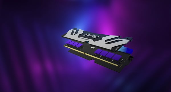 Kingston Technology FURY 96 Gt 6400 MT/s DDR5 CL32 DIMM (2 kpl:n pakkaus) Renegade RGB XMP