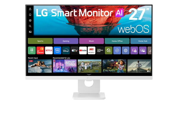 LG 27U731SB-W tietokoneen litteä näyttö 68,6 cm (27") 3840 x 2160 pikseliä 4K Ultra HD LCD Valkoinen