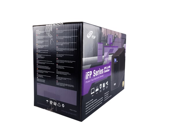 FSP iFP 1000 UPS-enhed Interaktivt indgangsstik 1 kVA 600 W 2 AC stikkontakt(er)