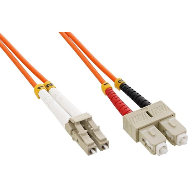 Techly ILWL D5-SCLC-050 InfiniBand og fiberoptisk kabel 5 m SC LC Orange