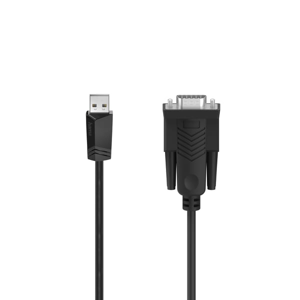 Hama 00200622 seriella kablar Svart 1,5 m Sub-D USB-A