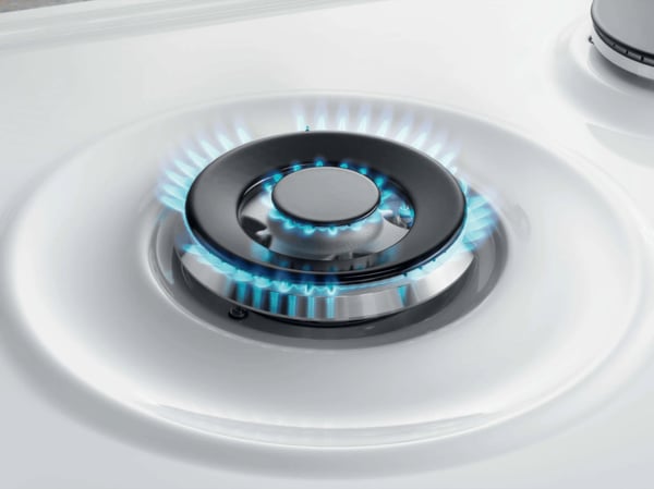 Electrolux PB750UV Hvid Indbygget 75 cm Gaskomfur 5 zone(s)