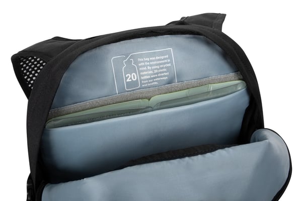 Targus Zero Waste rygsæk Fritidsrygsæk Sort Genanvendt plast