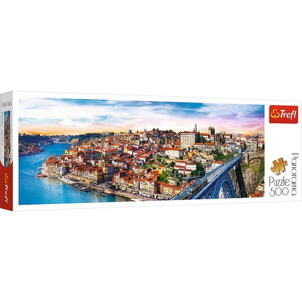 Palapeli 500 palaa Panorama - Porto, Portugali Palapeli 500 palaa Panorama - Porto, Portugali