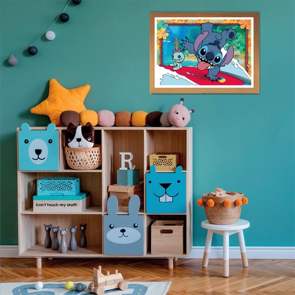 Clementoni Supercolor Disney Stitch Kuviopalapeli 20 kpl Sarjakuvat