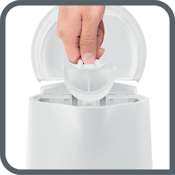 Tefal Element KO200130 elkedel 1,7 L 2400 W Hvid