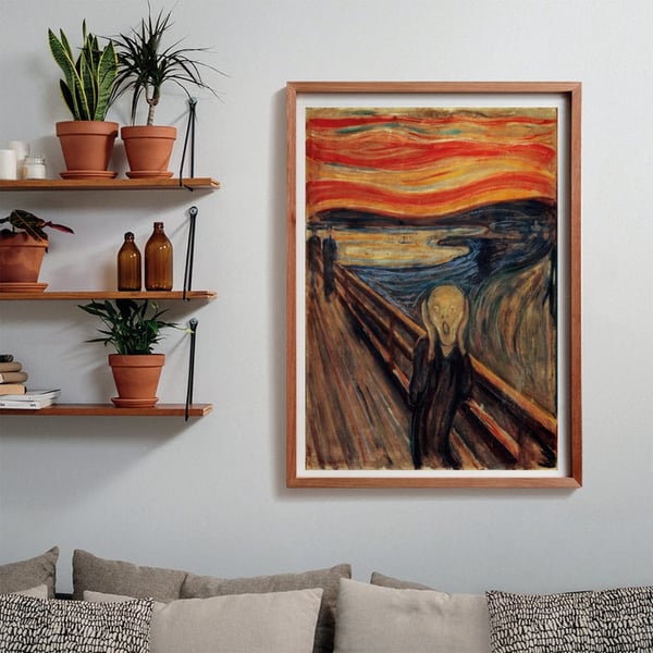 Clementoni Museum Collection Munch The Scream Kuviopalapeli 1000 kpl Taide