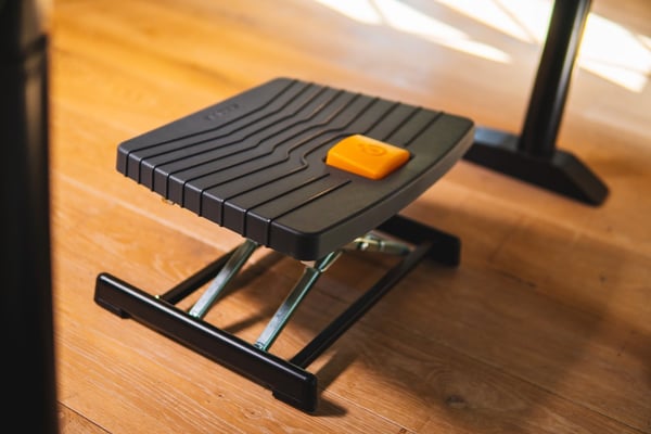 BakkerElkhuizen Pro 952 Footrest Svart, Grå, Orange