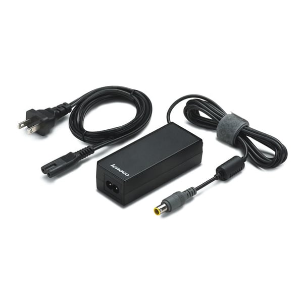 Lenovo 65W AC Adapter (Japan) strømadapter og vekselret Indendørs Sort